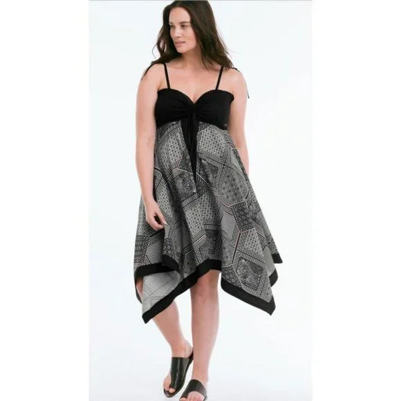 knee length dresses for ladies Alyxa Smocked Midi Dress main image 1